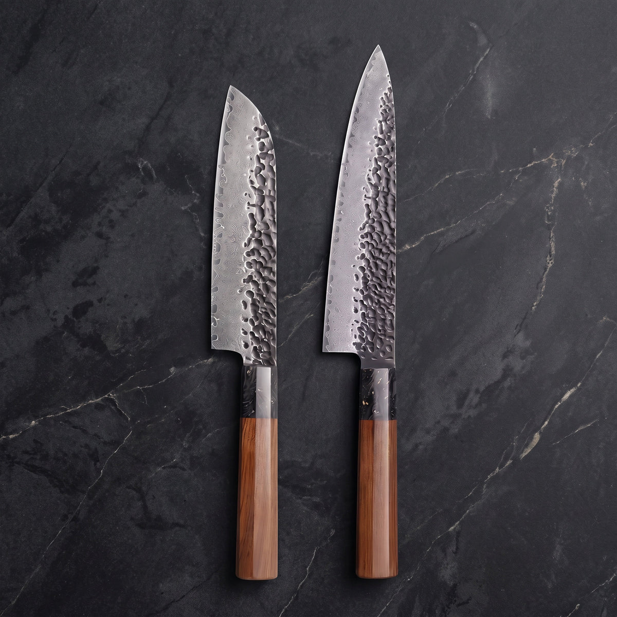 Akatsuchi Knife Duo (Gyuto & Santoku)