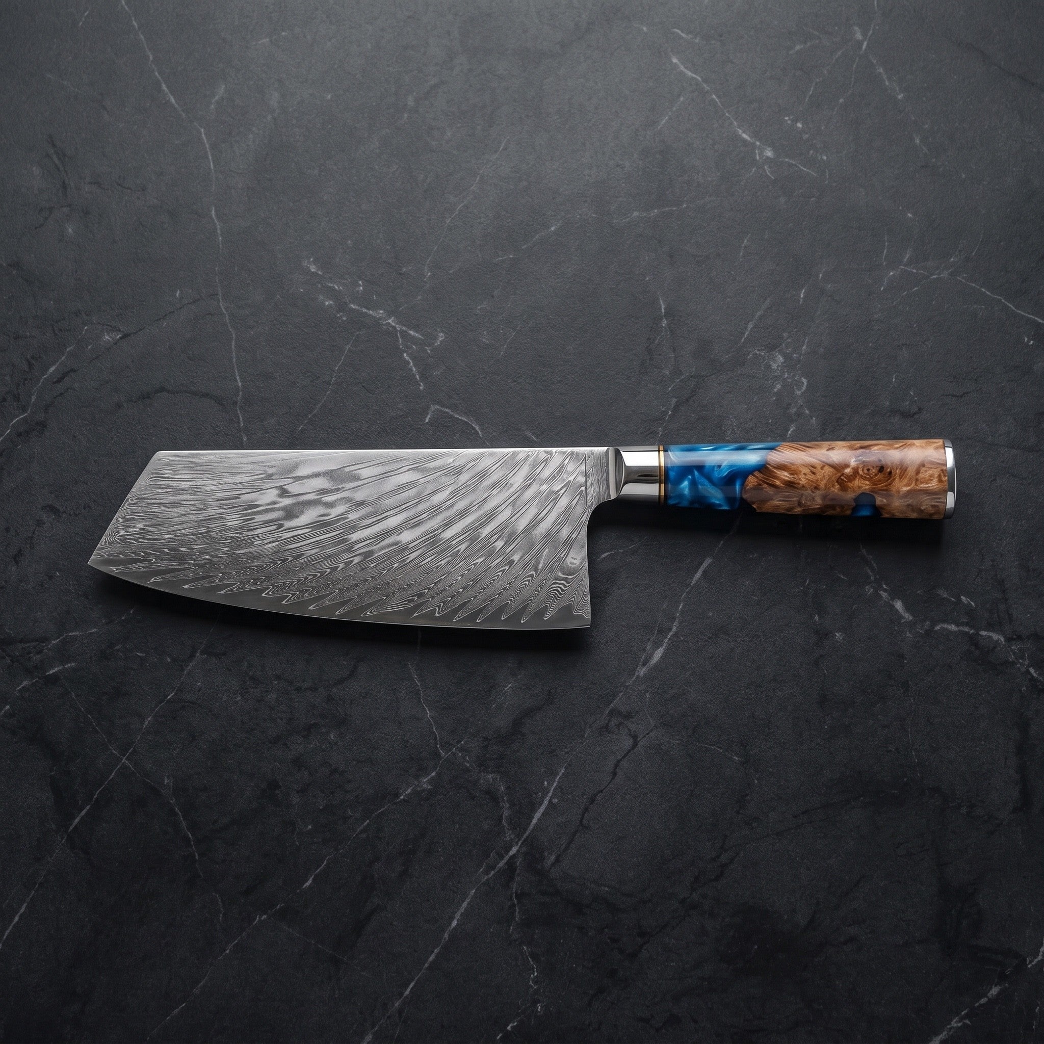 Amagiri Cleaver Knife – on the board