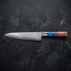 Amagiri Gyuto Chef Knife – on the board