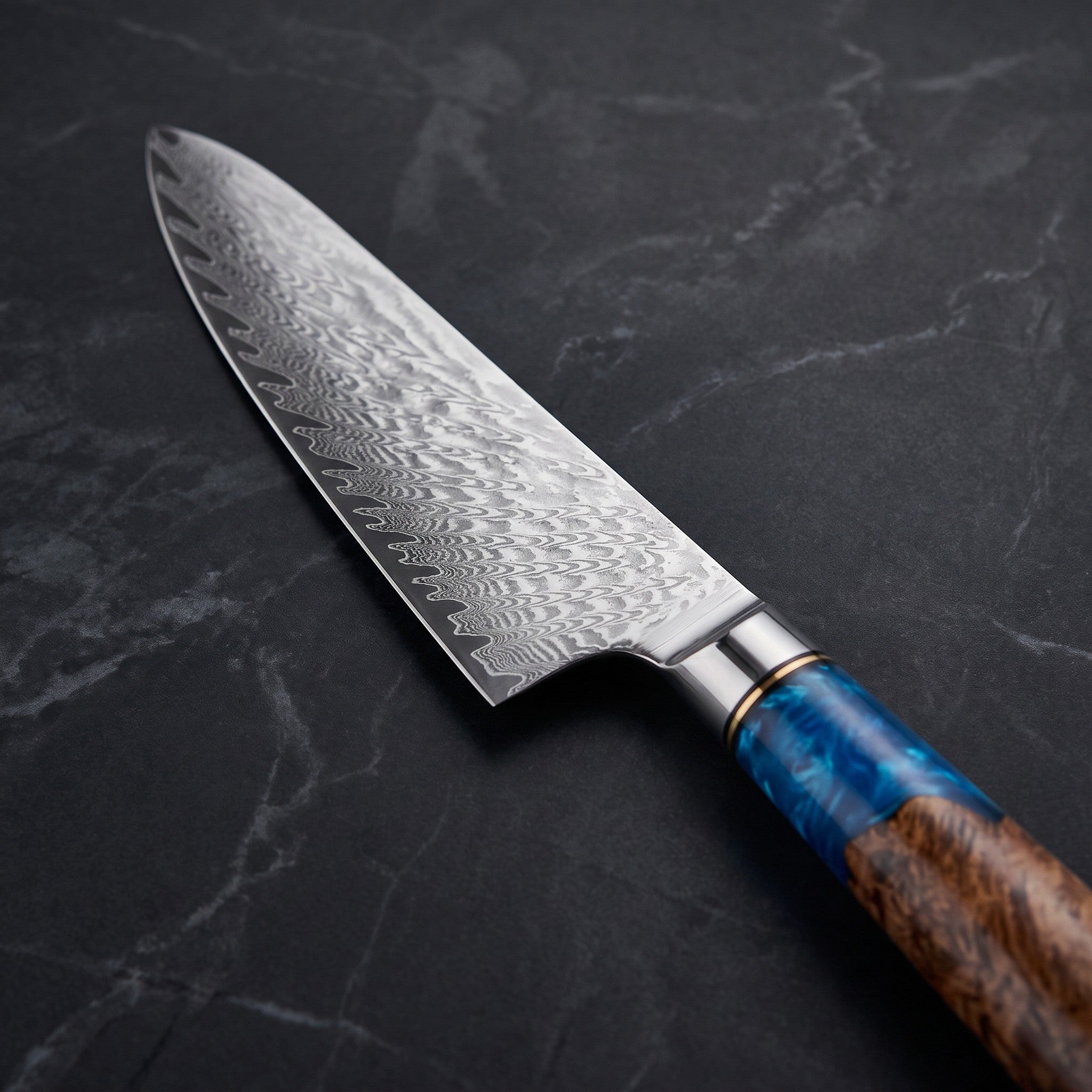 Amagiri Gyuto Chef Knife – blade detail
