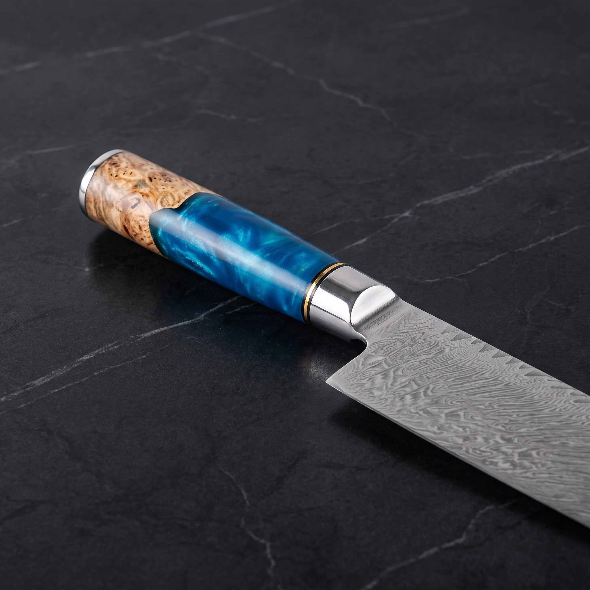 Amagiri Nakiri Vegetable Knife – handle