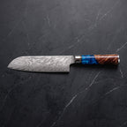 Amagiri Santoku All-Purpose Knife – on the board