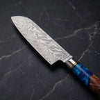 Amagiri Santoku All-Purpose Knife – blade detail