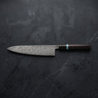 Byakko Gyuto Chef Knife, Blue Handle – on the board