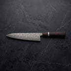 Byakko Gyuto Chef Knife, White Handle – on the board