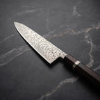 Byakko Gyuto Chef Knife, White Handle – blade detail