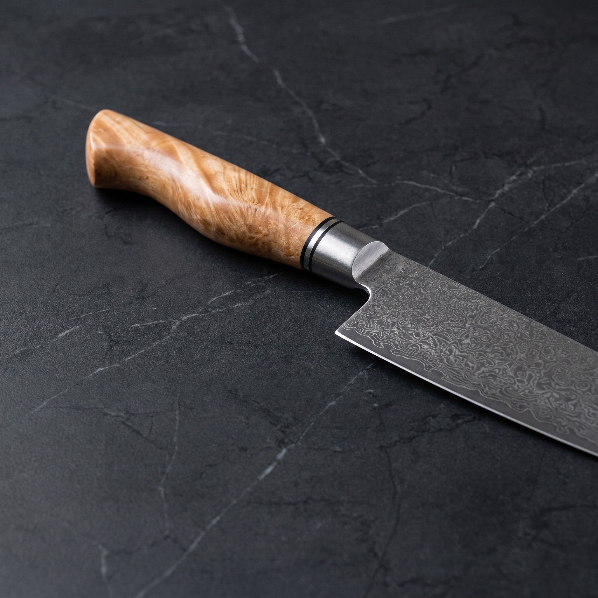 Fubuki Gyuto Chef Knife – handle