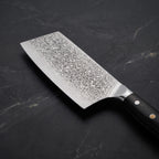 Genbu Cleaver Knife – blade detail