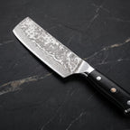 Genbu Nakiri Vegetable Knife – blade detail