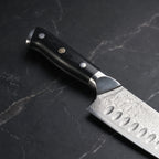 Genbu Santoku All-Purpose Knife – handle