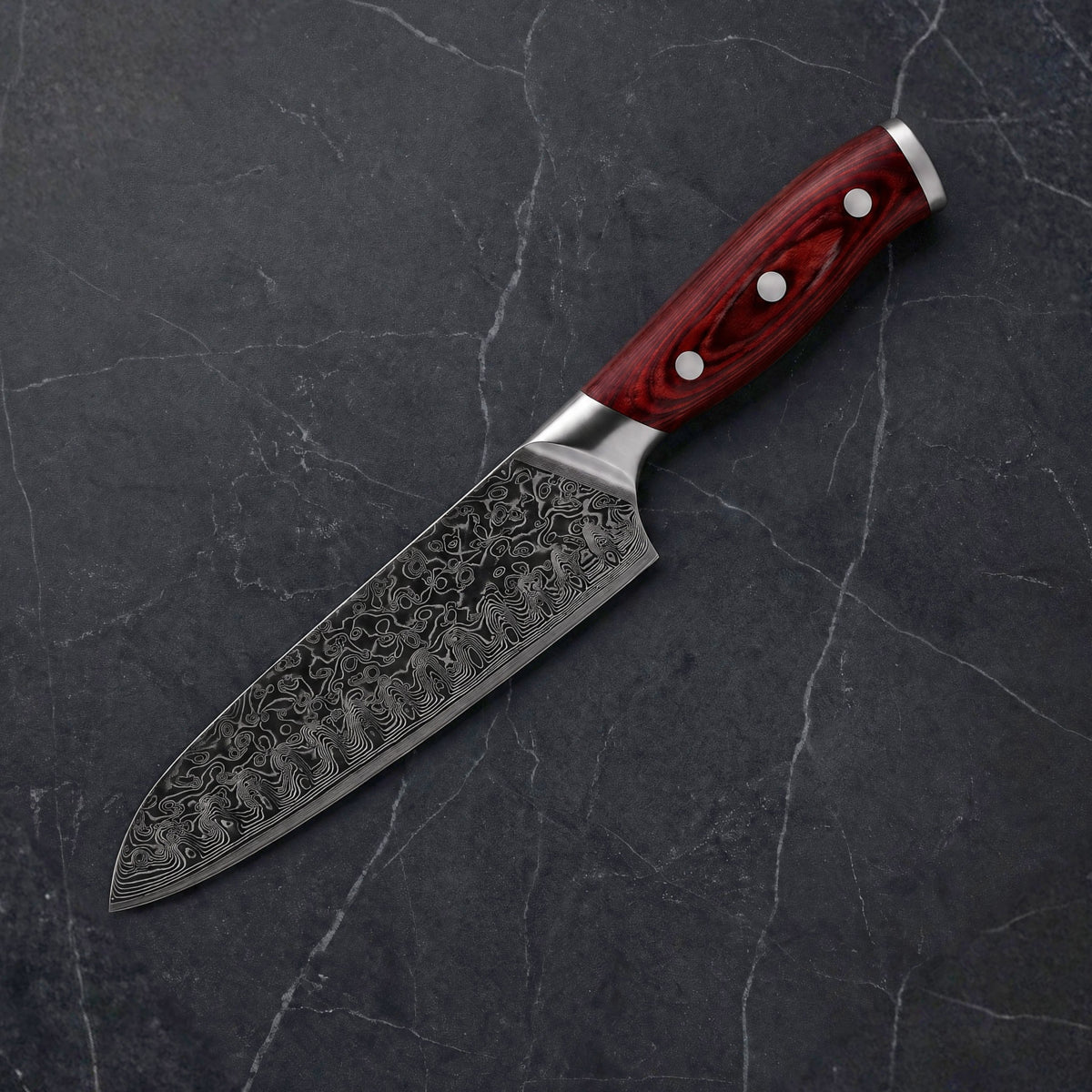 Hiiro 7 in Santoku All-Purpose Knife