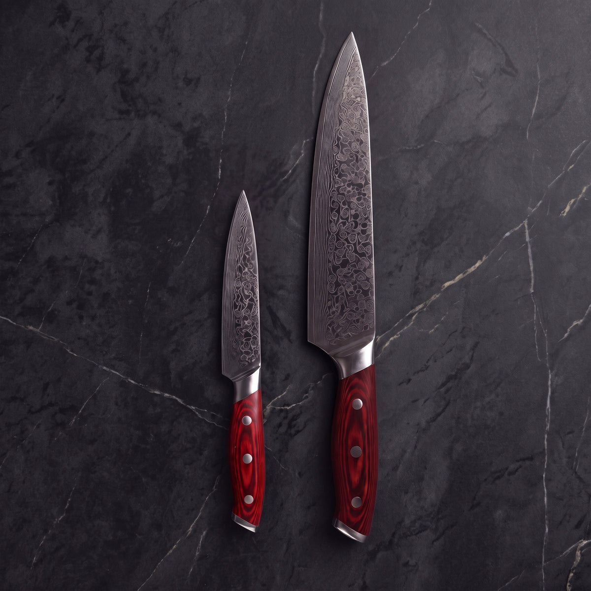 Hiiro Knife Duo (Gyuto & Utility)