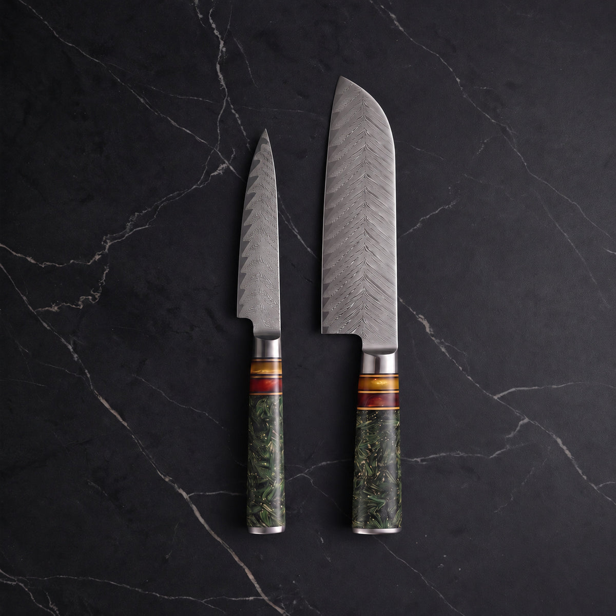 Hisui Knife Duo (Santoku & Utility)