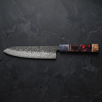 Hoshikage Gyuto Chef Knife – on the board