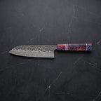 Hoshikage Santoku All-Purpose Knife – on the board