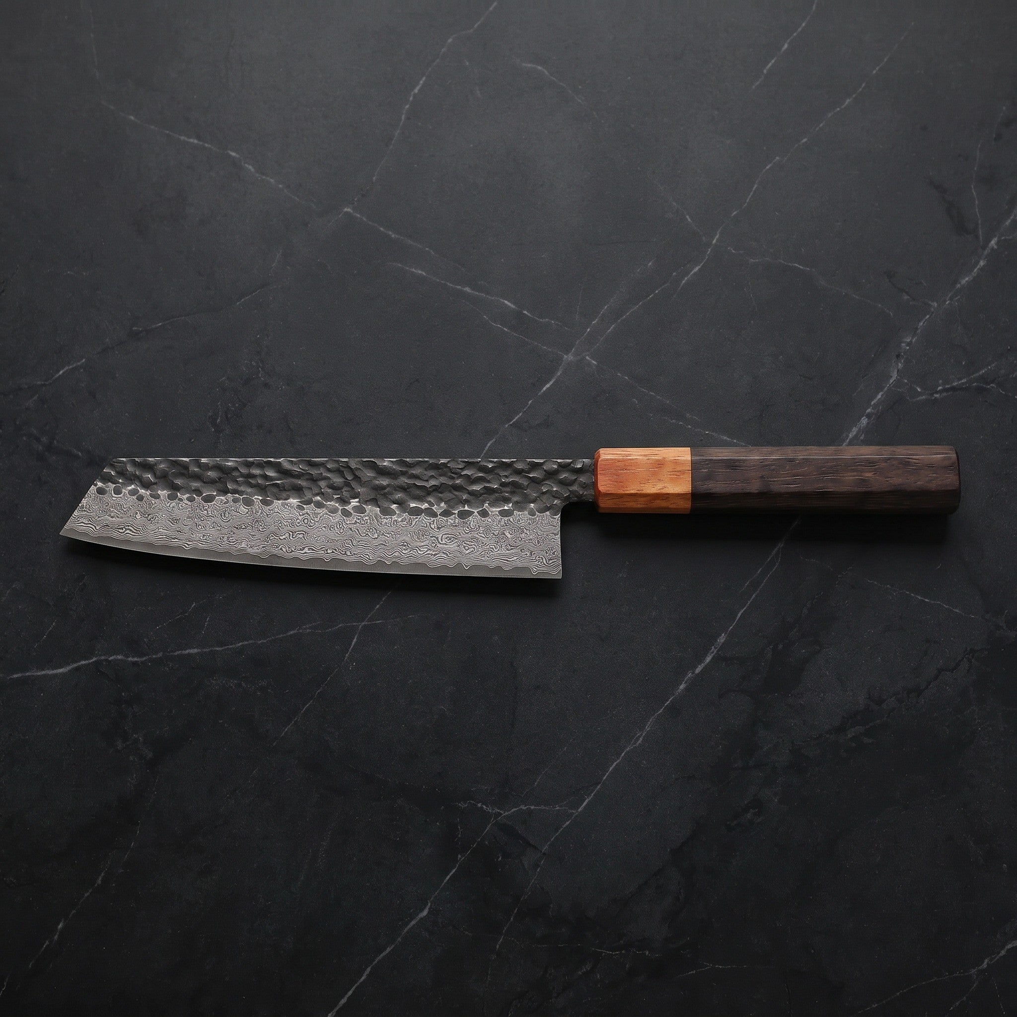 Ikazuchi Kiritsuke Chef-Slicer Knife – on the board