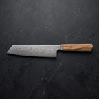 Isshin Kiritsuke Chef-Slicer Knife – on the board