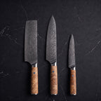 Isshin Knife Trio (Gyuto, Nakiri & Petty) · hero