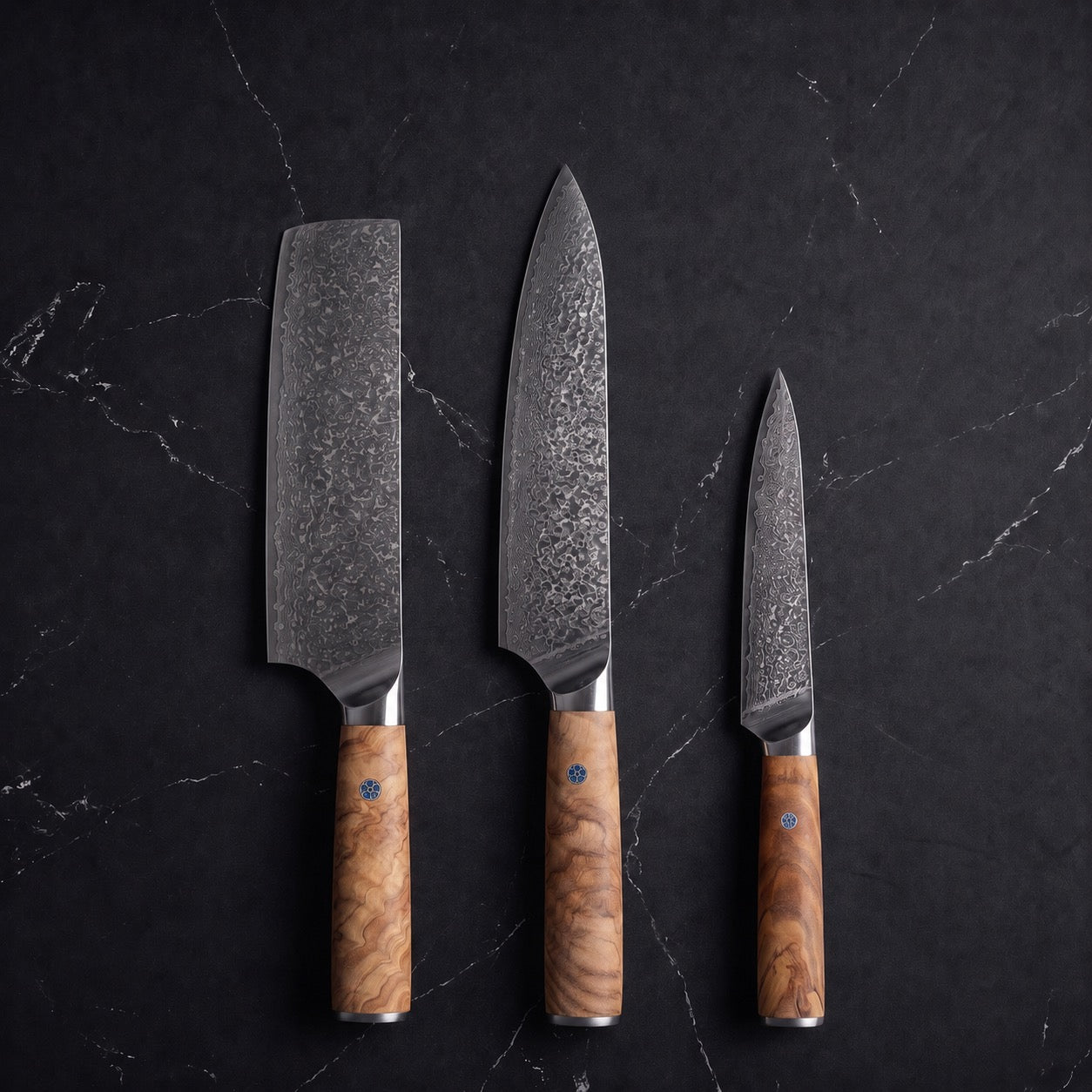 Isshin Knife Trio (Gyuto, Nakiri & Petty) · hero