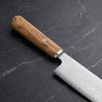 Isshin Nakiri Vegetable Knife – handle