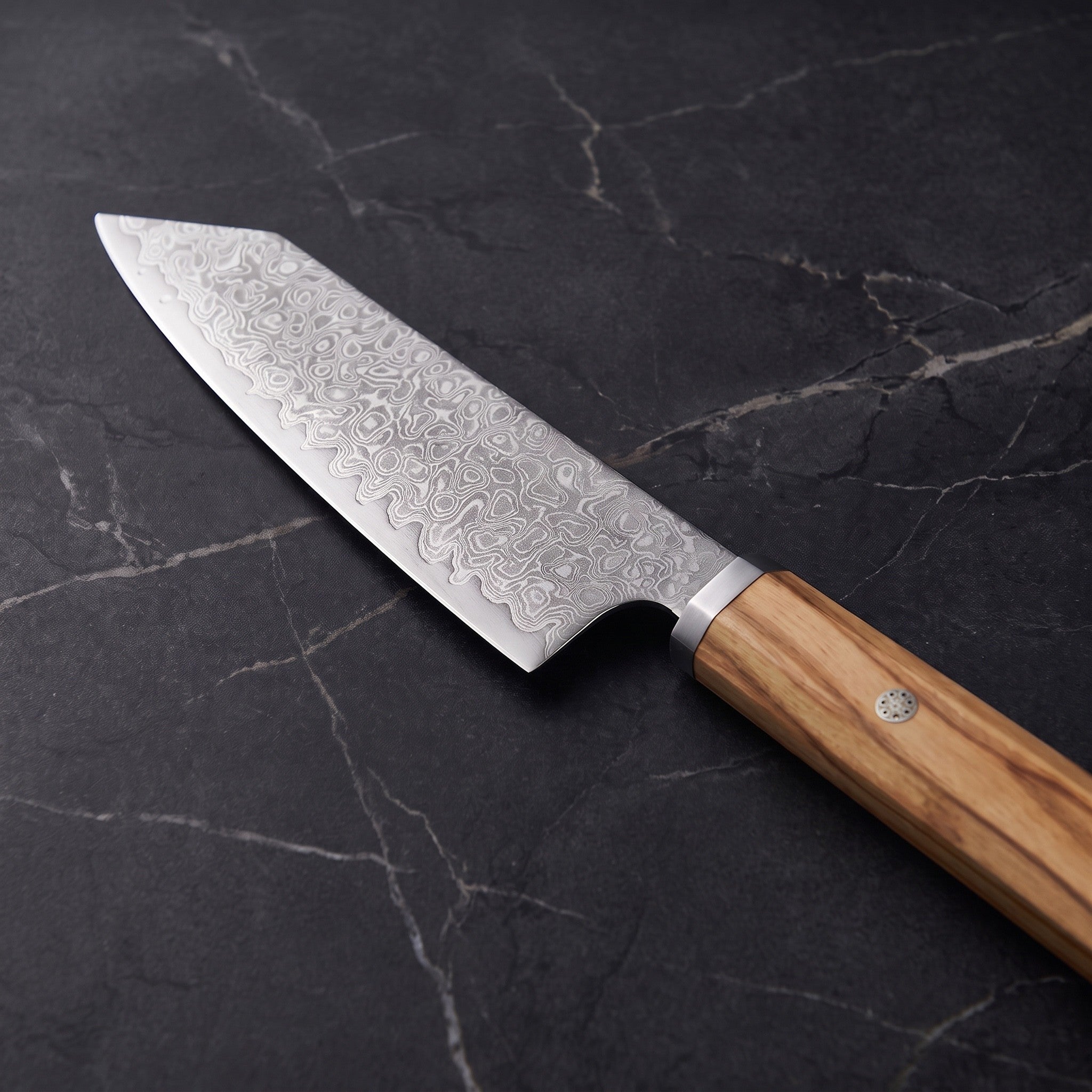 Isshin Petty Utility Knife – blade detail