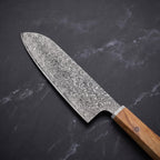 Isshin Santoku All-Purpose Knife – blade detail