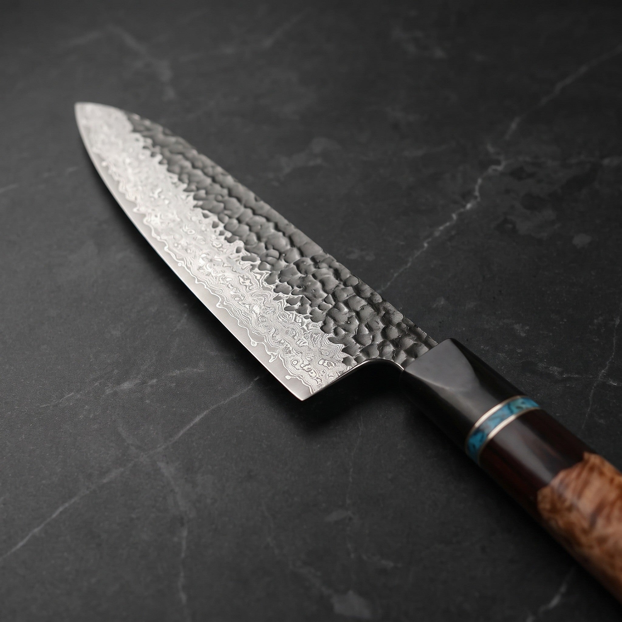 Kaminari Gyuto Chef Knife – blade detail