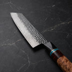 Kaminari Kiritsuke Chef-Slicer Knife – blade detail