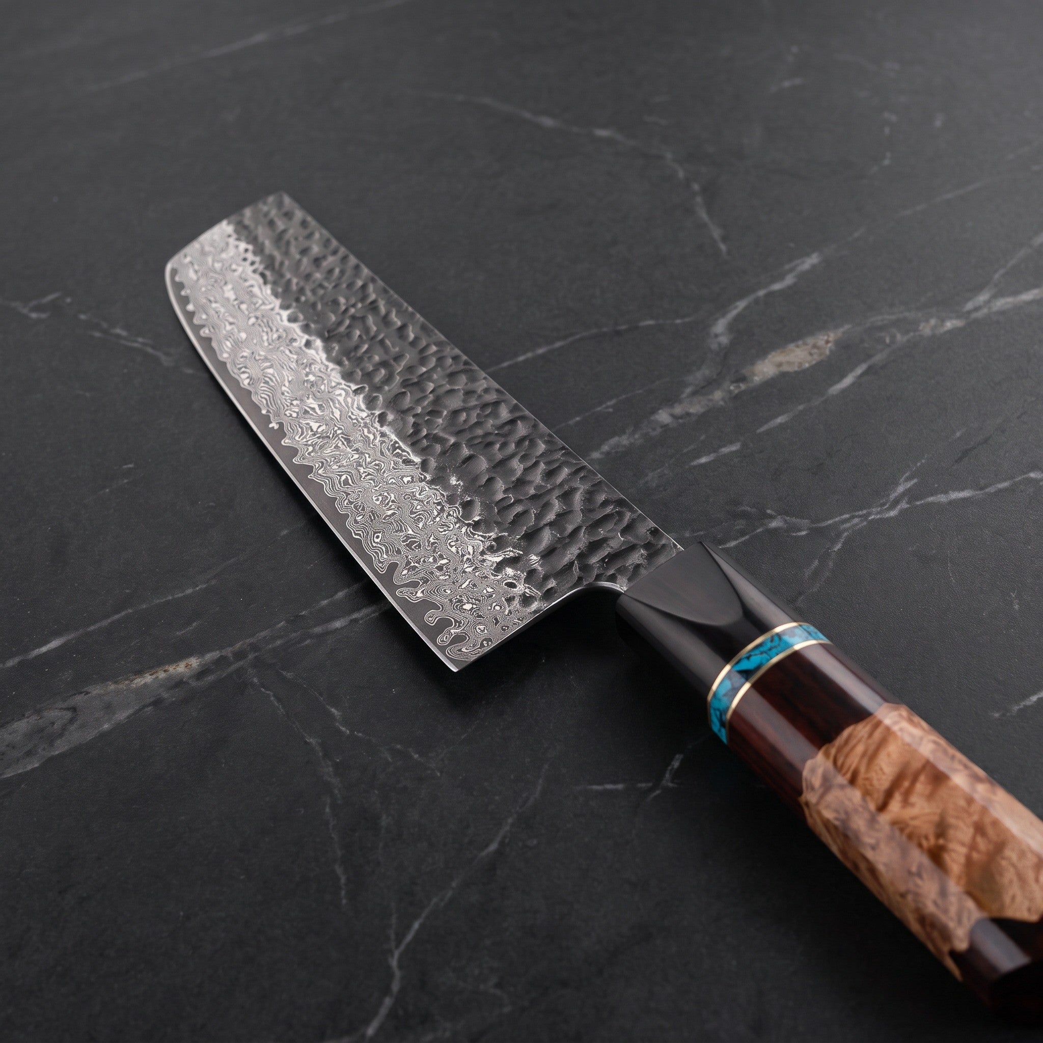Kaminari Nakiri Vegetable Knife – blade detail