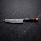 Kirameki Gyuto Chef Knife – on the board