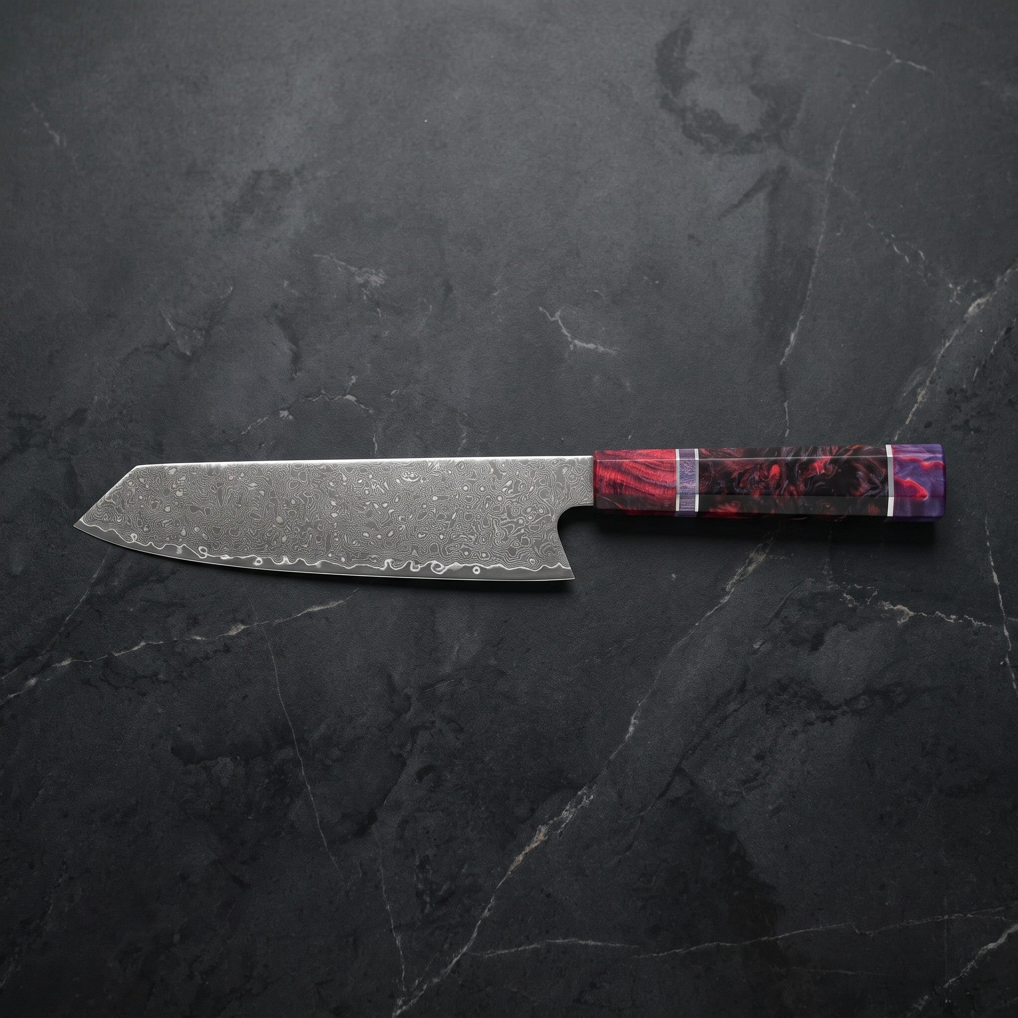 Kirameki Kiritsuke Chef-Slicer Knife – on the board