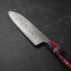 Kirameki Santoku All-Purpose Knife – blade detail