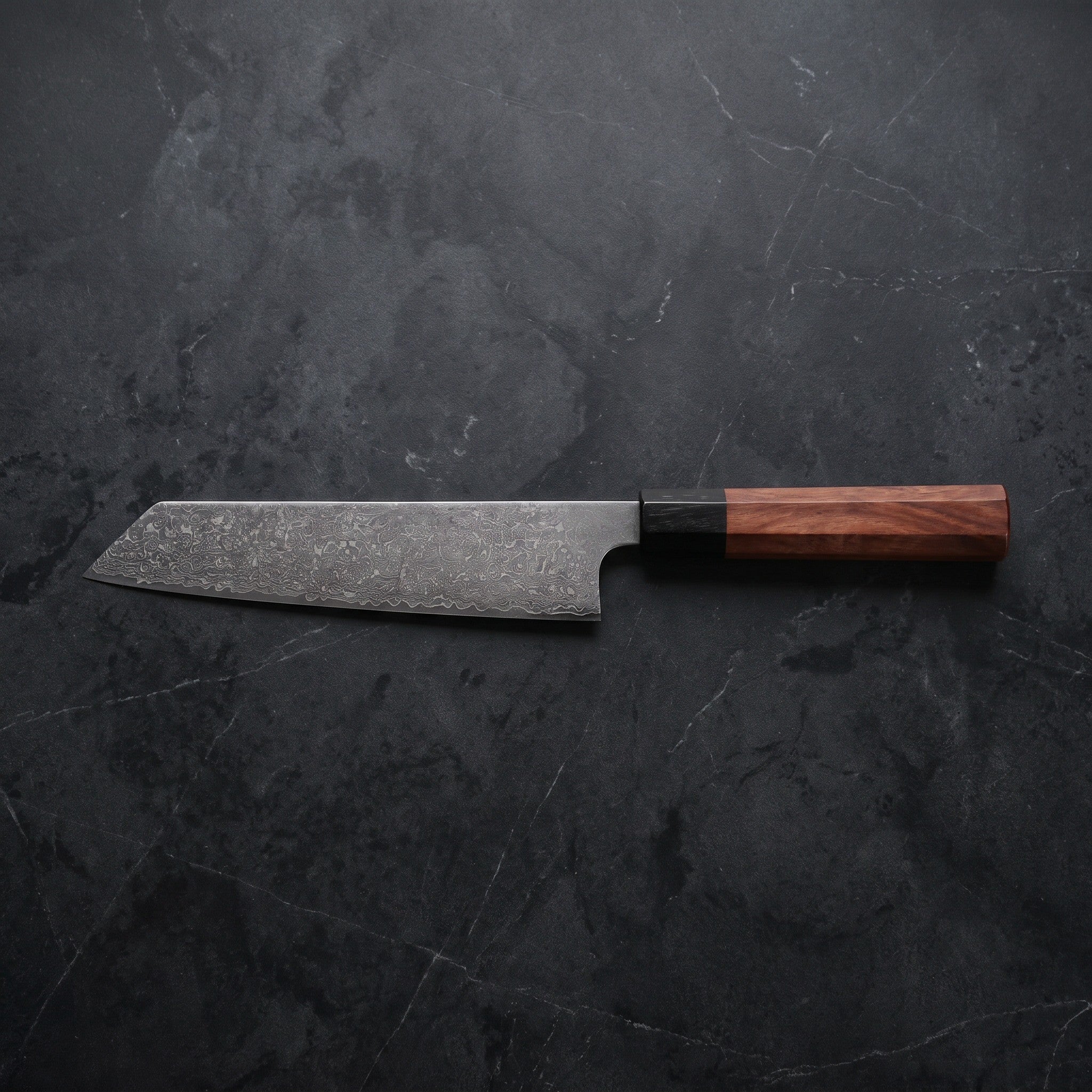 Kodama Kiritsuke Chef-Slicer Knife – on the board