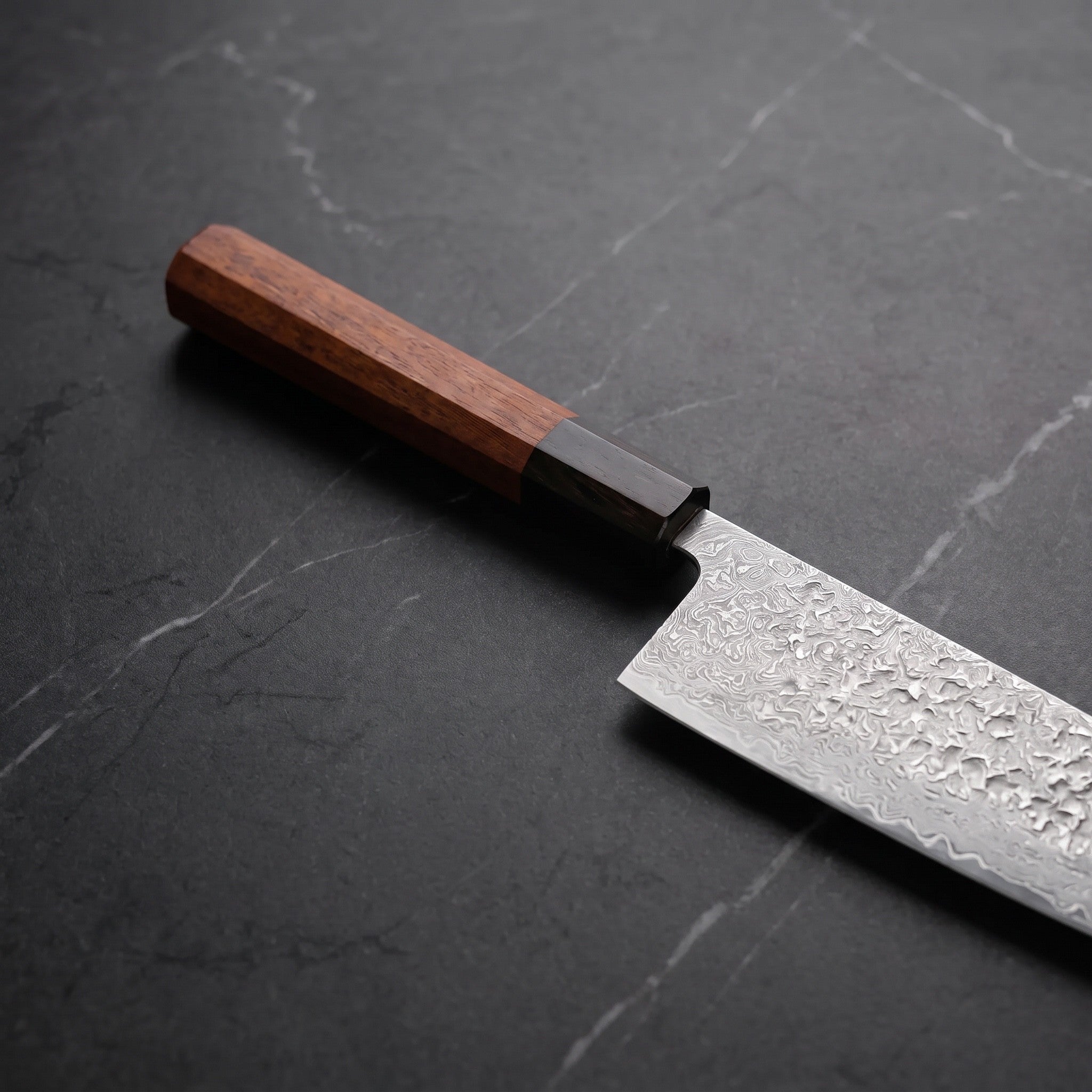 Kodama Santoku All-Purpose Knife – handle