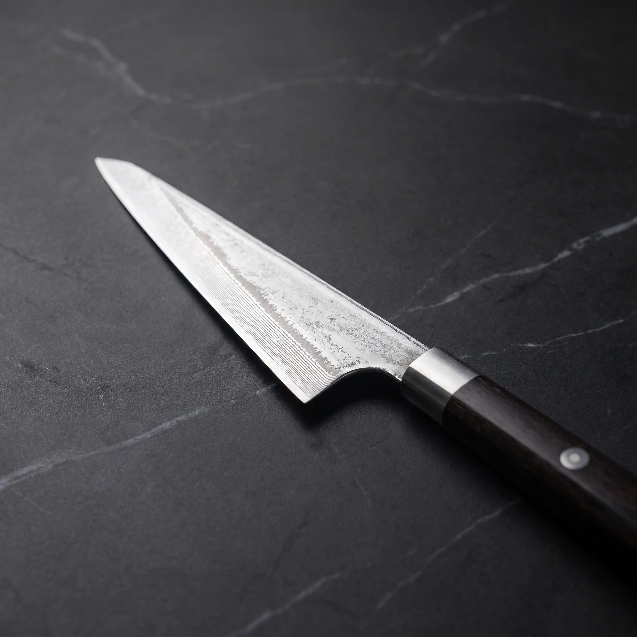 Kohaku Honesuki Boning Knife – blade detail