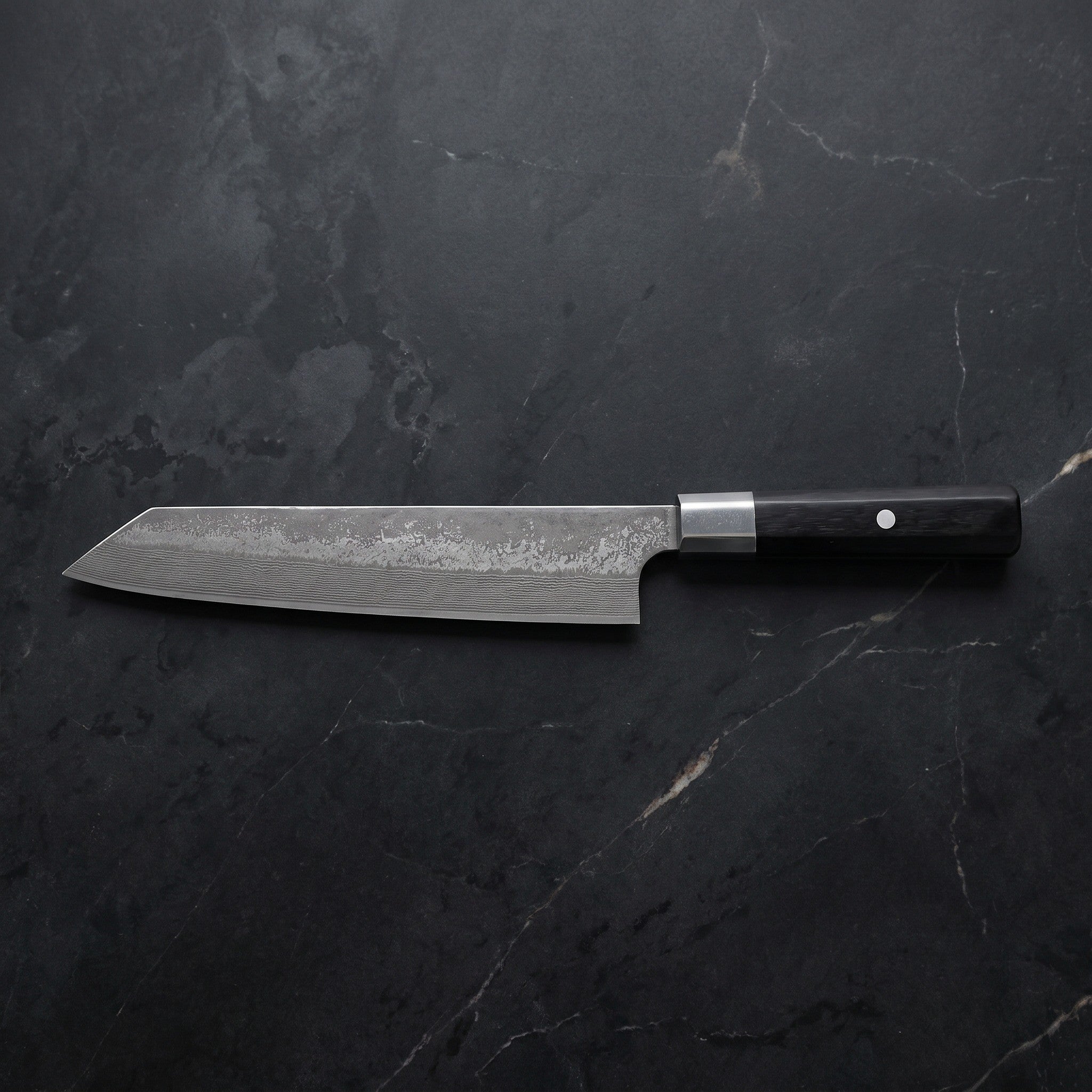 Kohaku Kiritsuke Chef-Slicer Knife – on the board