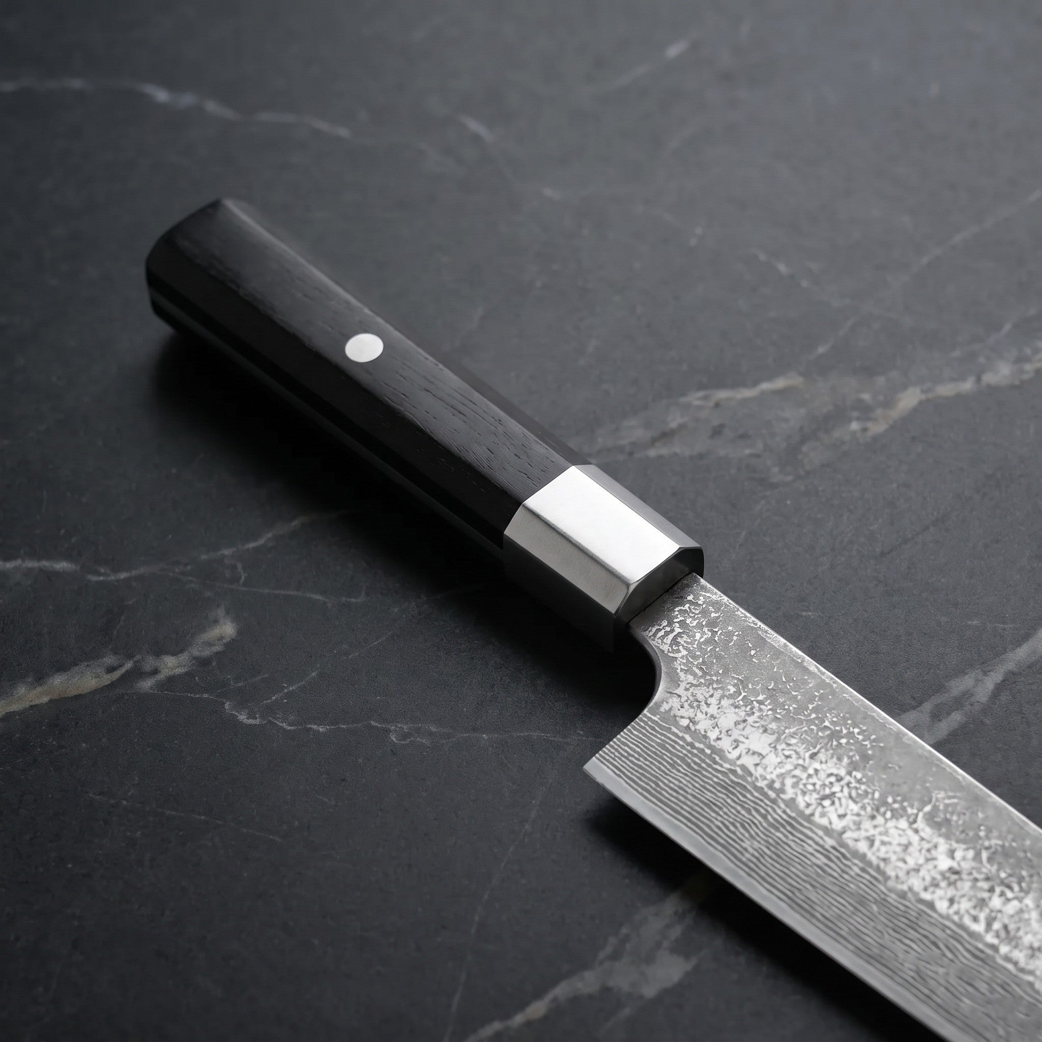 Kohaku Kiritsuke Chef-Slicer Knife – handle
