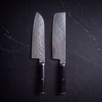 Kohaku Knife Duo (Santoku & Nakiri) · hero