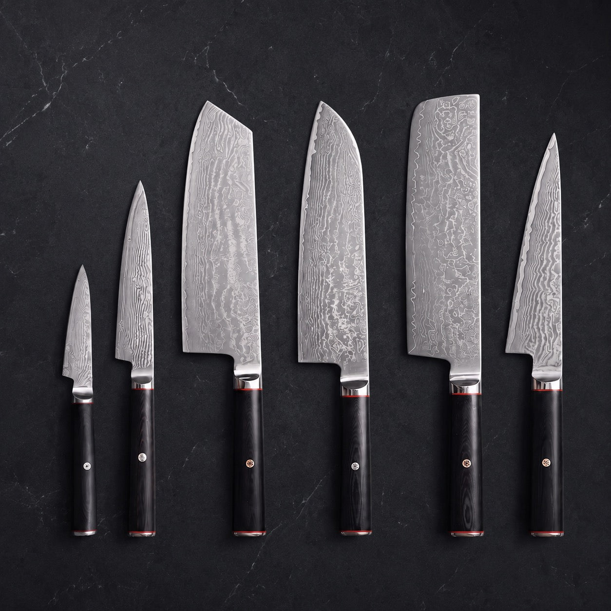 Kohaku Knife Set - set hero