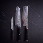 Kohaku Knife Trio (Petty, Nakiri & Santoku) · hero