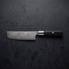 Kohaku Nakiri Vegetable Knife – on the board