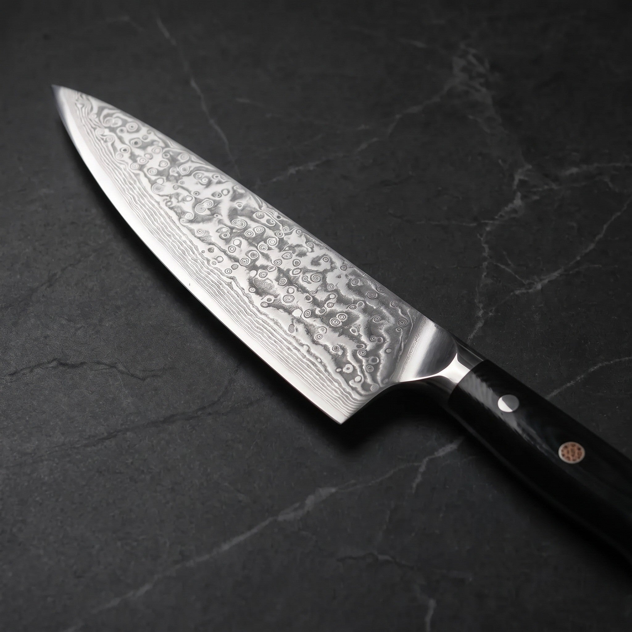Kurenai Gyuto Chef Knife – blade detail