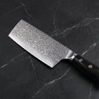 Kurenai Nakiri Vegetable Knife – blade detail