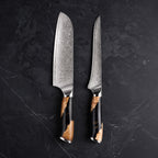 Kurohana Knife Duo (Santoku & Honesuki)