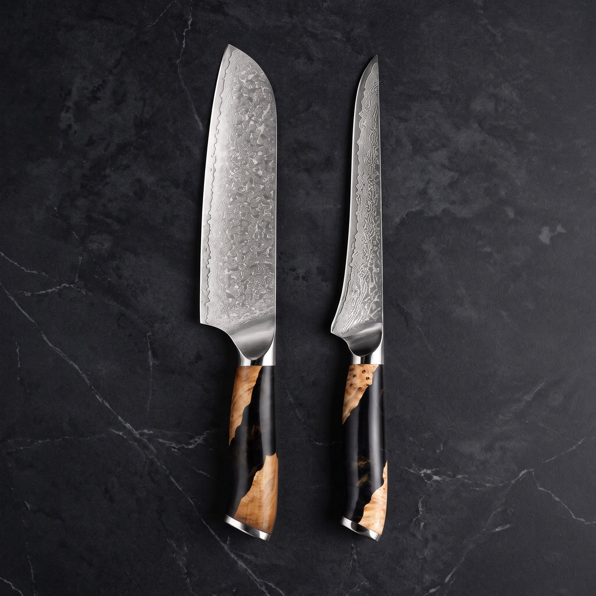 Kurohana Knife Duo (Santoku & Honesuki)