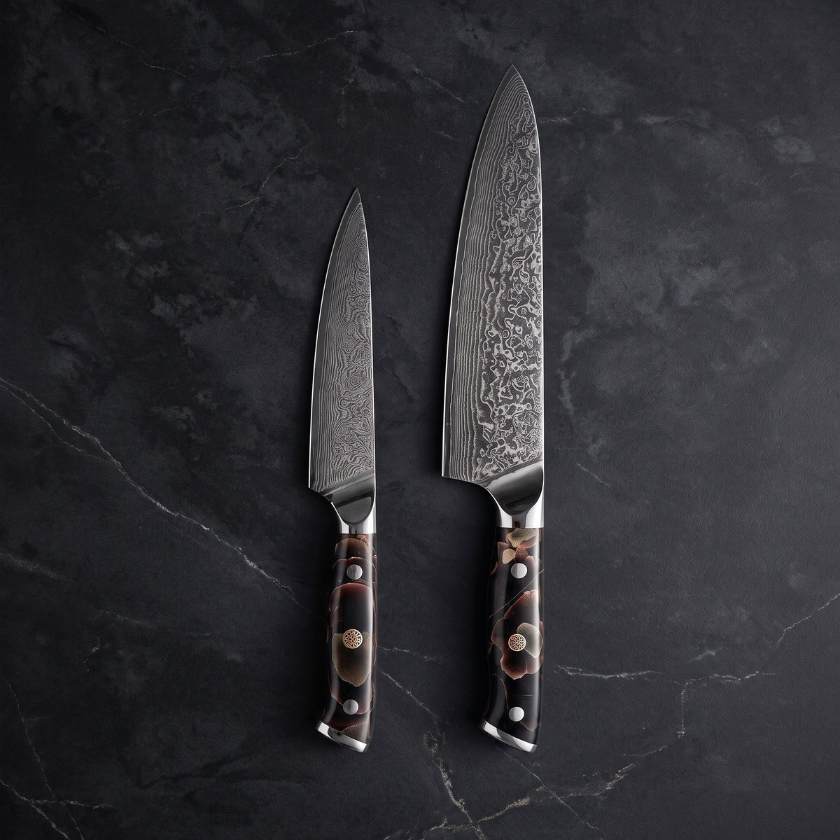 Kuroishi Knife Duo (Gyuto & Utility)