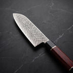 Momiji Santoku All-Purpose Knife – blade detail