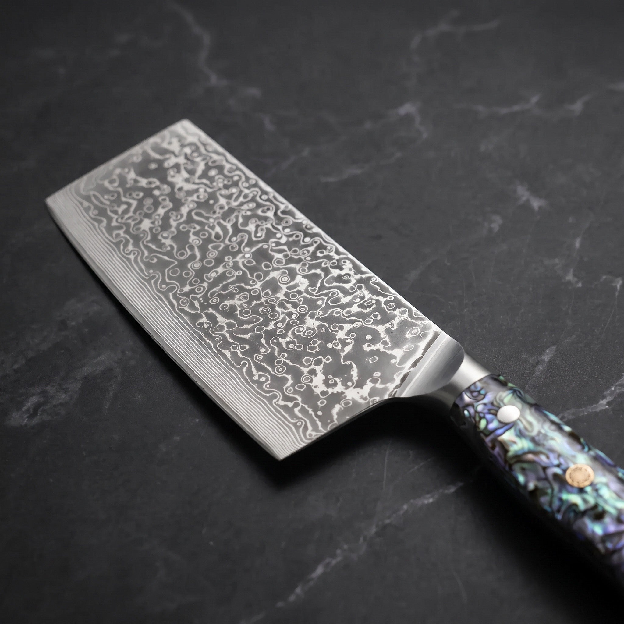 Nagisa Cleaver Knife – blade detail