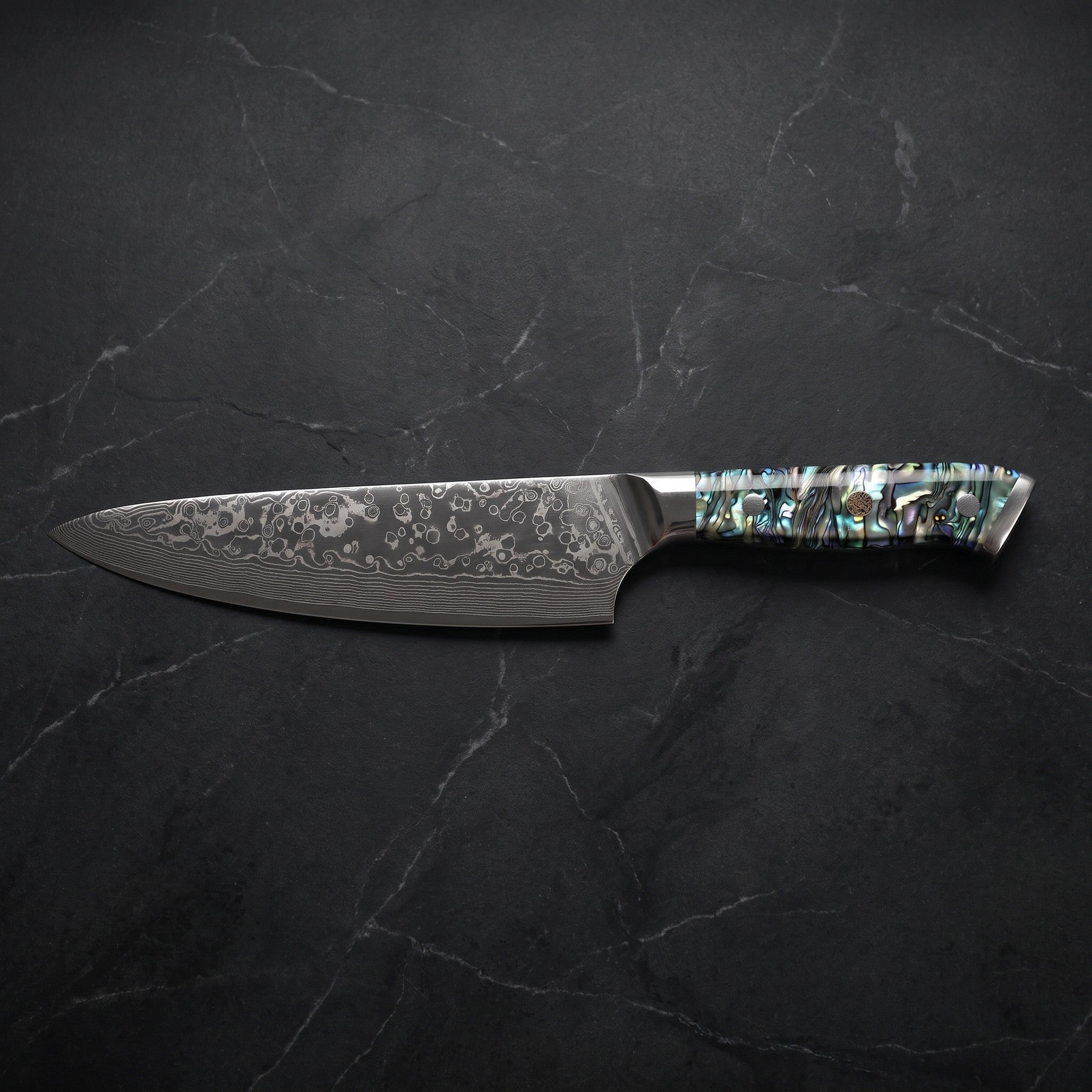 Nagisa Gyuto Chef Knife – on the board