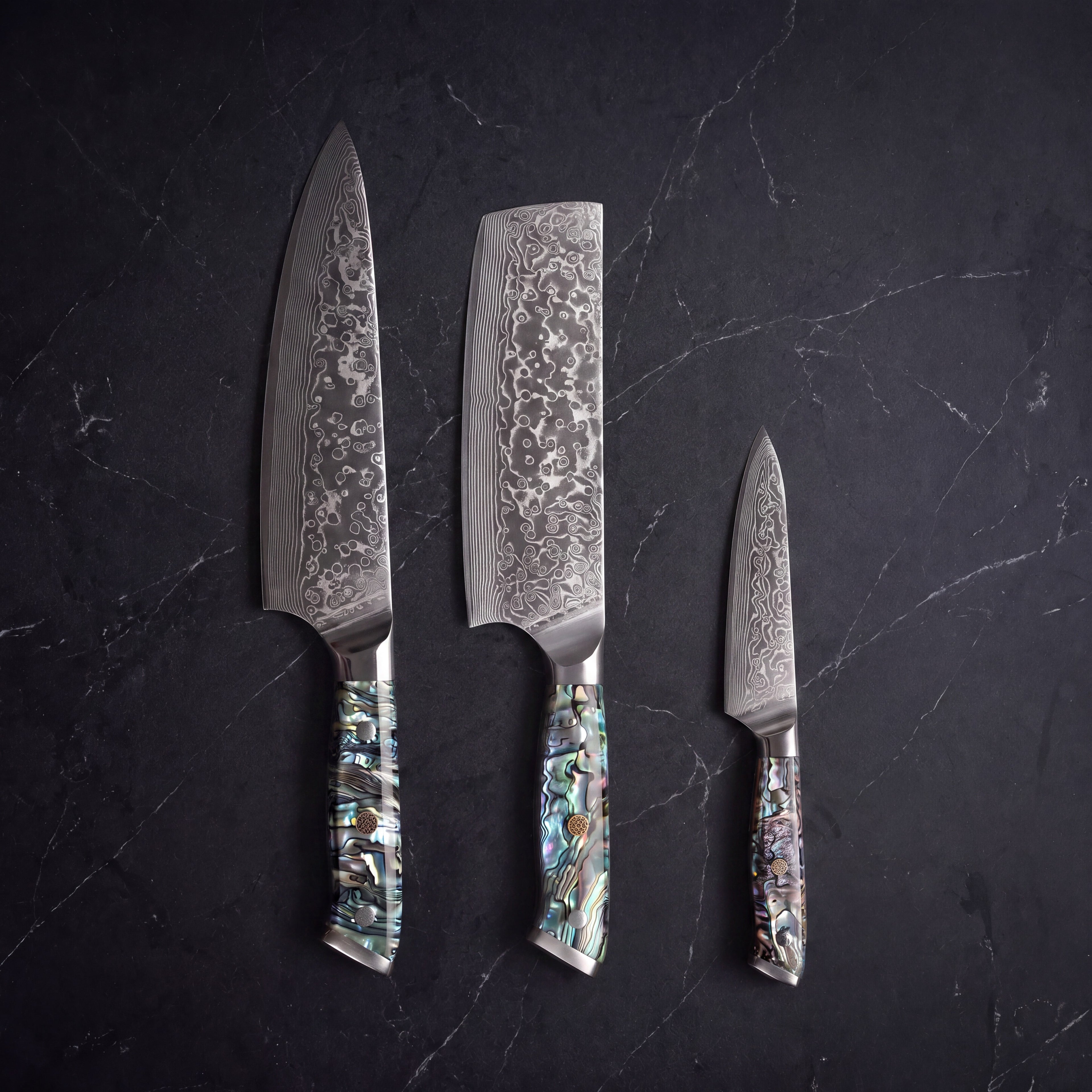 Nagisa Knife Trio (Gyuto, Nakiri & Petty) · hero